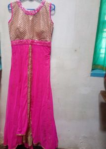 Anarkali Gown Sleeveless