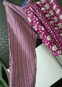 Purple Colour Brand New Suit Set