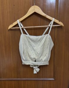 Shimmery Gold Blouse for Wedding/Festivities