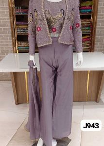 New Standard Pakistani Cord Set Full Embroidery wo