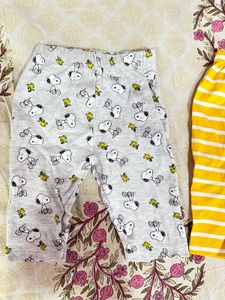 0-3 Months  Combo Of Baby Pants And A Bootie
