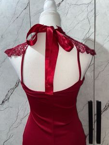 Burgundy Bodycon Dress