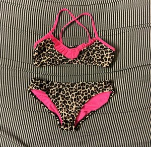 Leopard Print Bikini Set