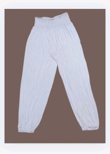 White Harem Pants/ Palazzo