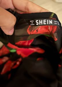 Floral Rose Print Dress