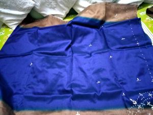 Organza Zardozi Work Saree