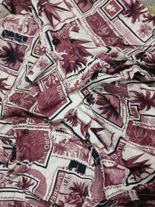 Vintage Stamp Print Shirt