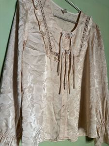 Korean Floral Blouse