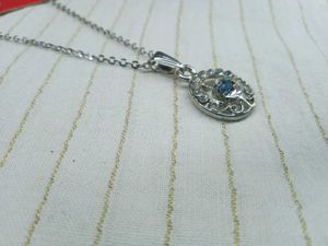 Elegant Silver-Tone Pendant Necklace