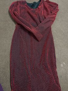Red Sparkly Dress