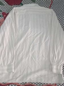 Striped Button-Down Shirt