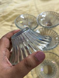 Set of 6 Glass Bowls