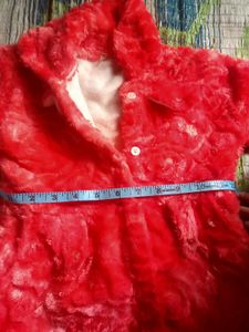 Adorable Red n pink Baby Jacket