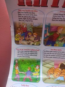 English Rhymes Chart For Kids