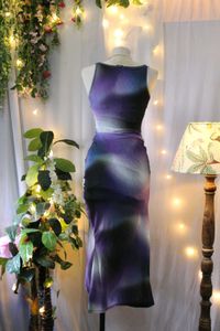Purple Ombre Bodycon Dress