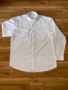 (Rare) Christian Aujard paris Striped White Shirt