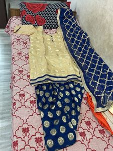 festive patiala Suit