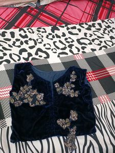 Party Wear Crop Top