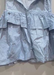 Gap Sleeves Top Denim Xl Unused
