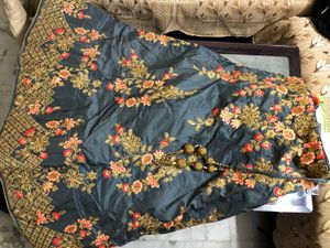 Mom&#39;s Beautiful Zari Work Lehenga Choli