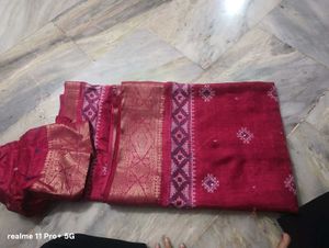 Elegant Pink Saree