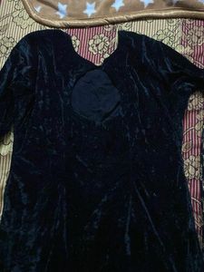 Elegant Velvet Kurta Set