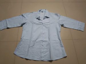 Formal Shirt For Women - Light Blue