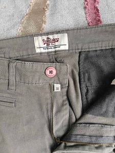 Men&#39;s Grey Casual Pants