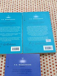 P.G. Wodehouse Book Trio