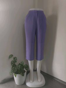 Lavender Trousers Pants