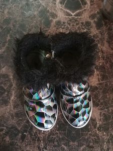 Girl Black Shoes For 2 To 3 Years Girls