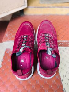 Red Casual Shoes For Men Size:9