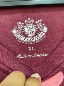 🍷 Juicy Couture 'Heart Throb' Y2K Tee ✨