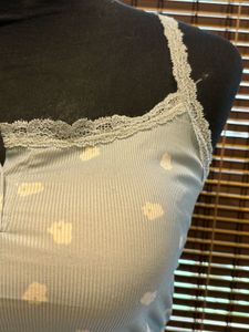 Cute Blue Cami Top