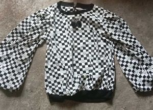 Smiley Face Checkerboard Top
