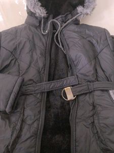 Black Hooded Jacket