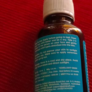 Hyaluronic skin drench night serum
