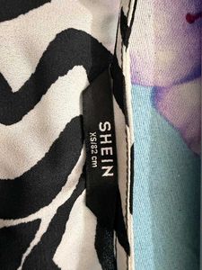 Zebra Print Crop Top