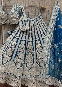 Bridal Lehenga Choli Set with Dupatta