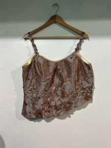 Embellished Sleeveless Top