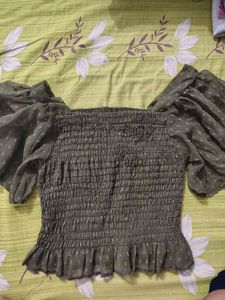 Olive Cute Top