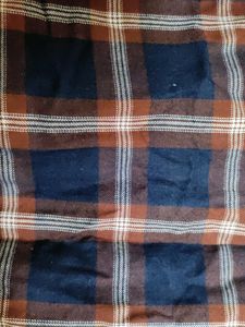 Men Brown Checked Casual Shirt