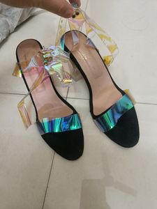 Holographic High Heels For Women Size 38 Uk 5.