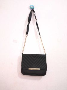 Stylish Black Sling Bag