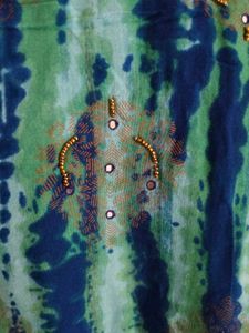 Blue &amp; Green Kurta