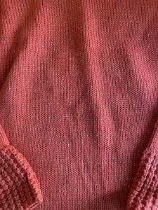 Orange Turtle Neck Sweater