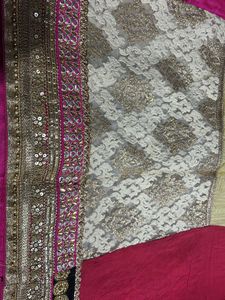 Pure Chiffon Lehenga Style Saree