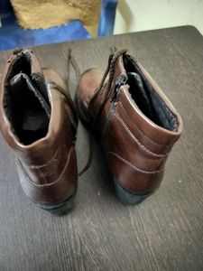 Brown Ladis Boots Size Uk 7 Euro 40 From Layasa