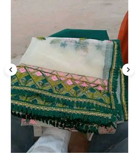 Floral Embroidered Dupatta