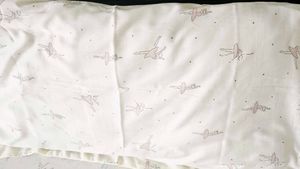 Cotton Bedding Set with Ballet Dancer Print Patter